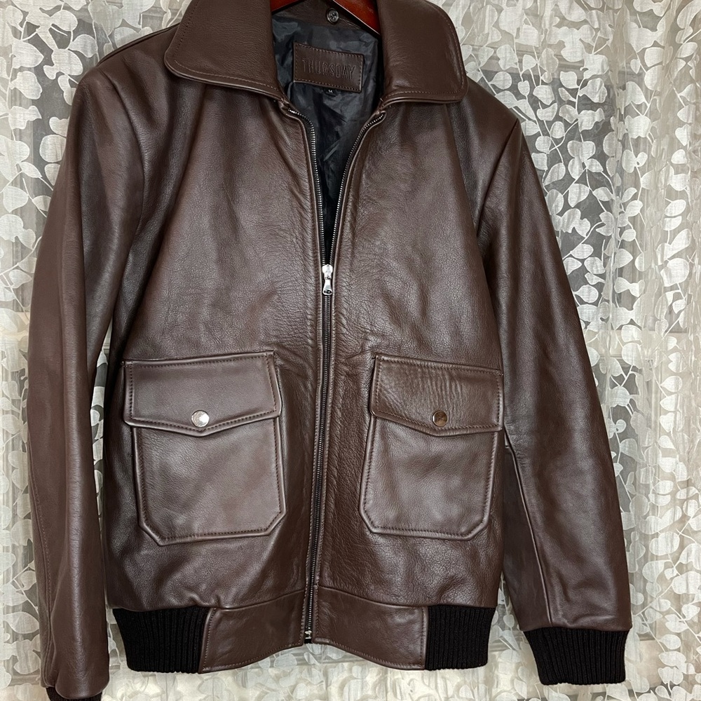 THURSDAY BOOT Co. The Flight Jacket Mens Medium🍁🍂